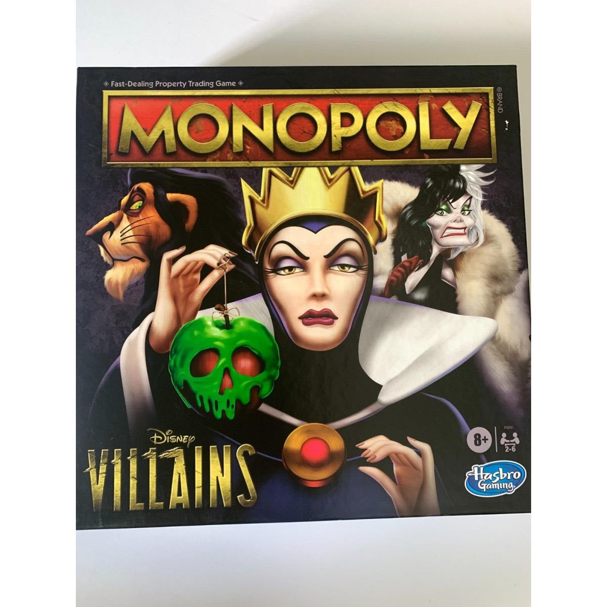 Monopoly Disney Vilans