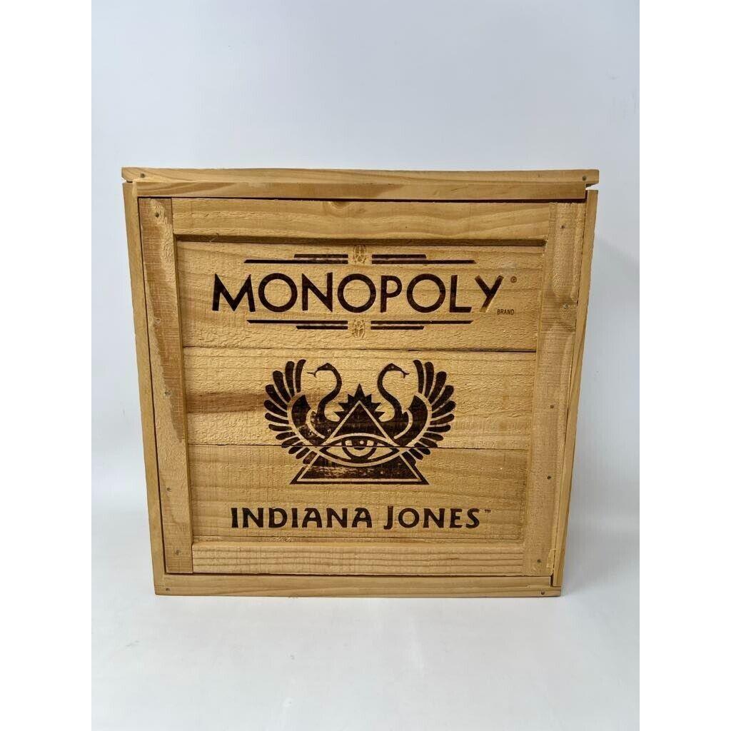 Indiana Jones Monopoly 2008 Collector`s Limited Edition Wooden Box