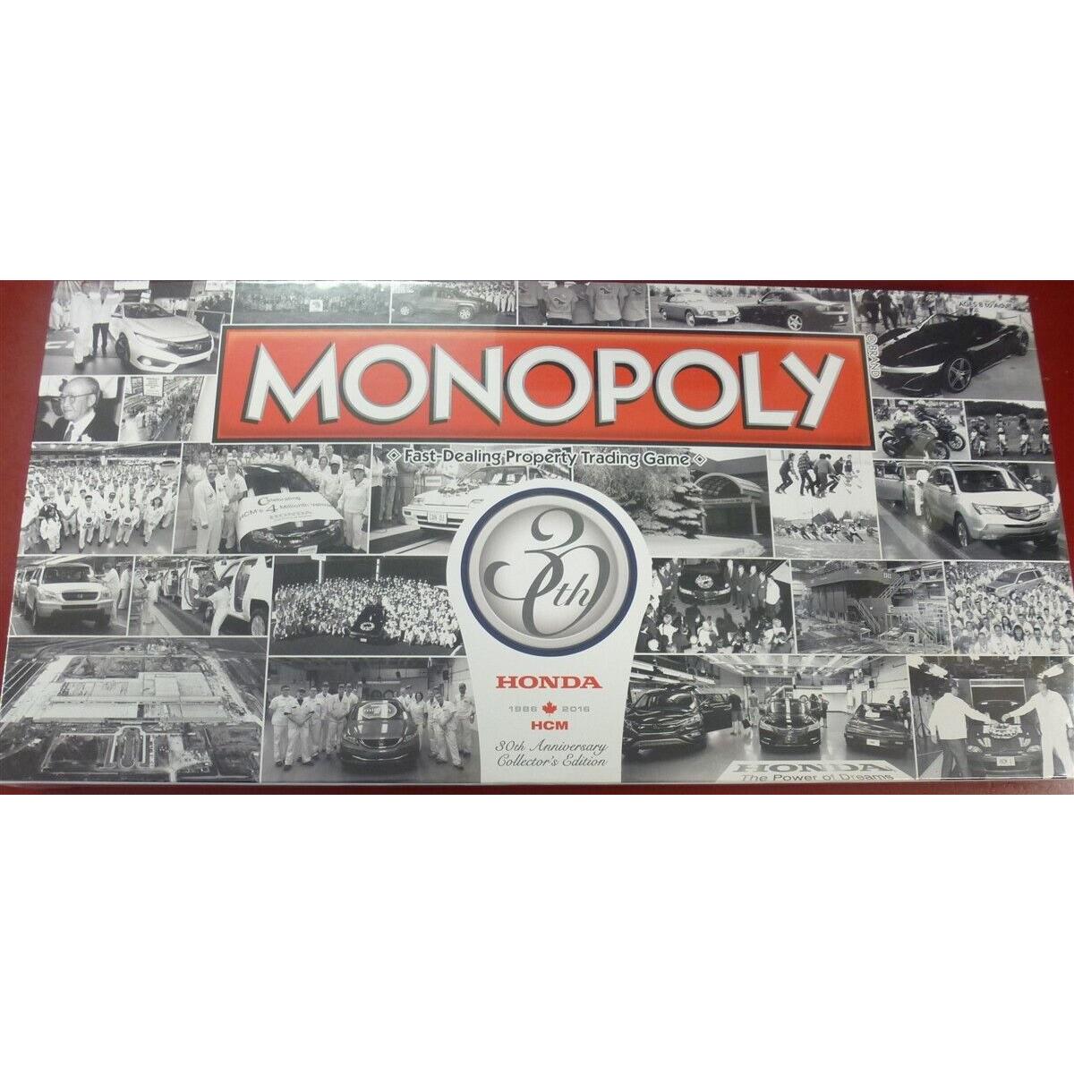 Monopoly Honda 30th Anniversary Collector`s Edition