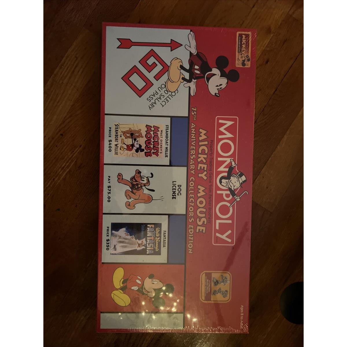 Monopoly Mickey Mouse 75th Anniversary Collector`s Edition Board Game