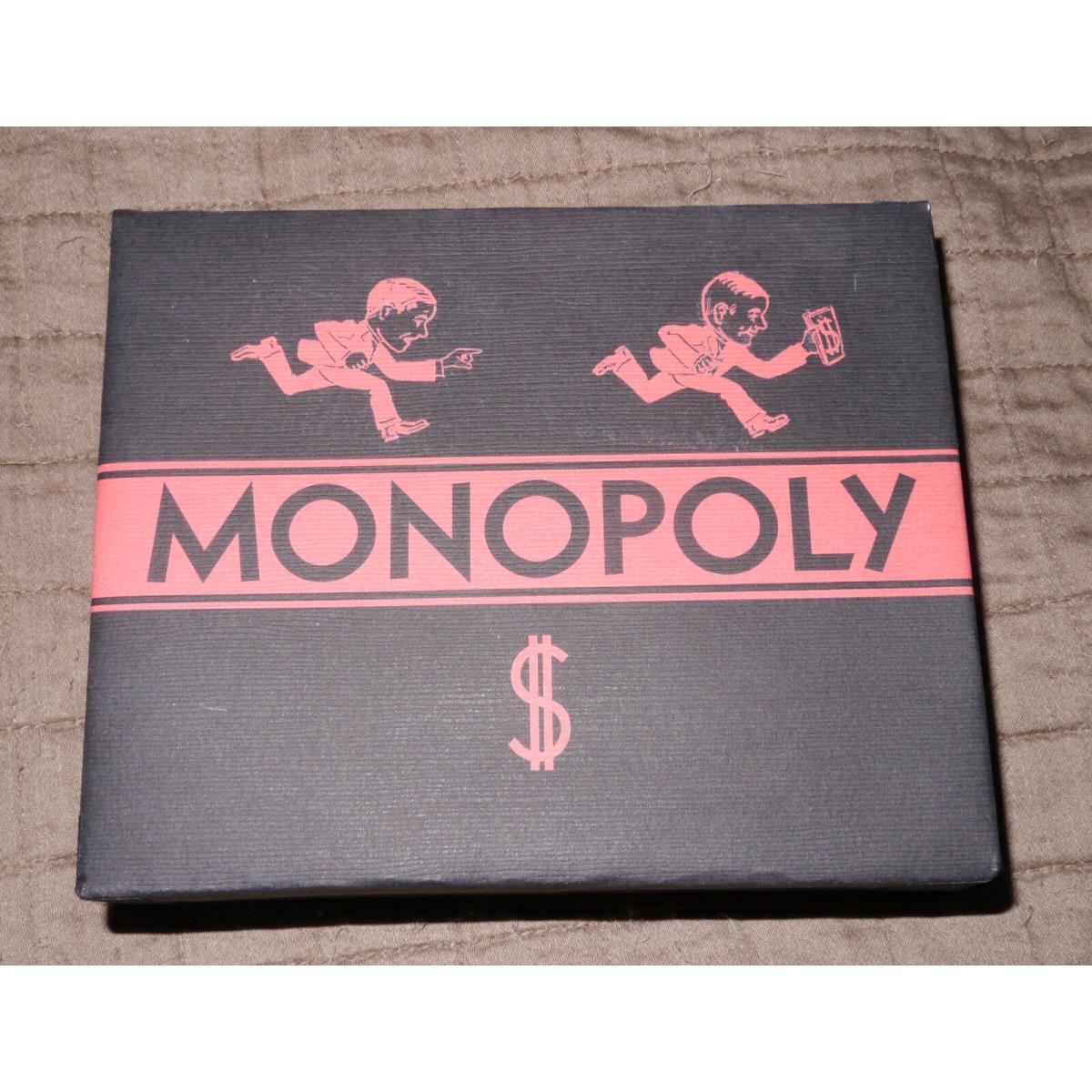 Darrow Black Box 1935 Style Reproduction Monopoly Utensils