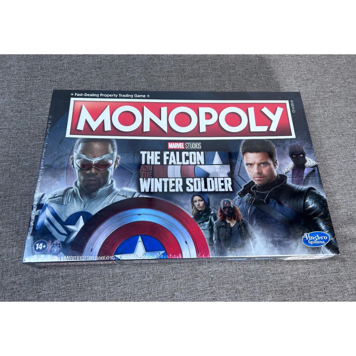 Monopoly Marvel Studios The Falcon and The Winter Soldier TV Edition