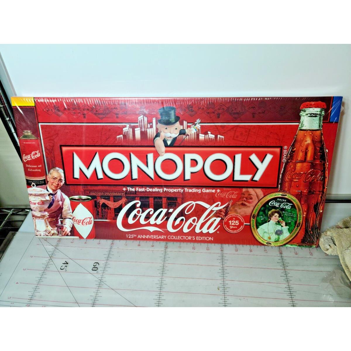 Monopoly Coca-cola 125th Anniversary Collector`s Edition