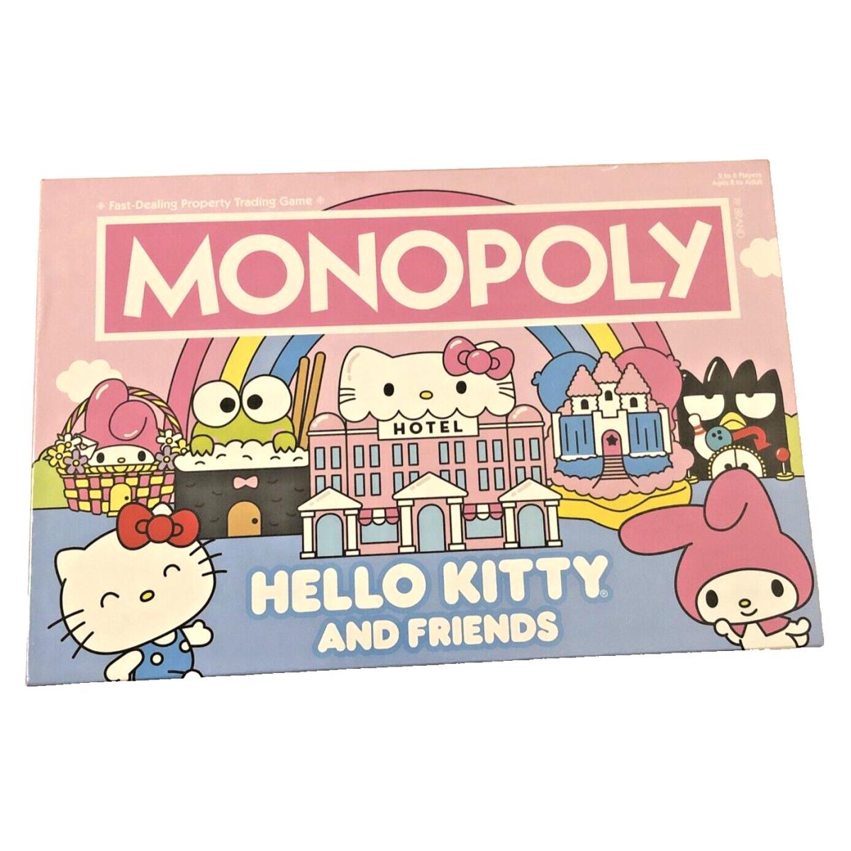 Hasbro Monopoly Hello Kitty and Friends Sanrio Board Game 2022