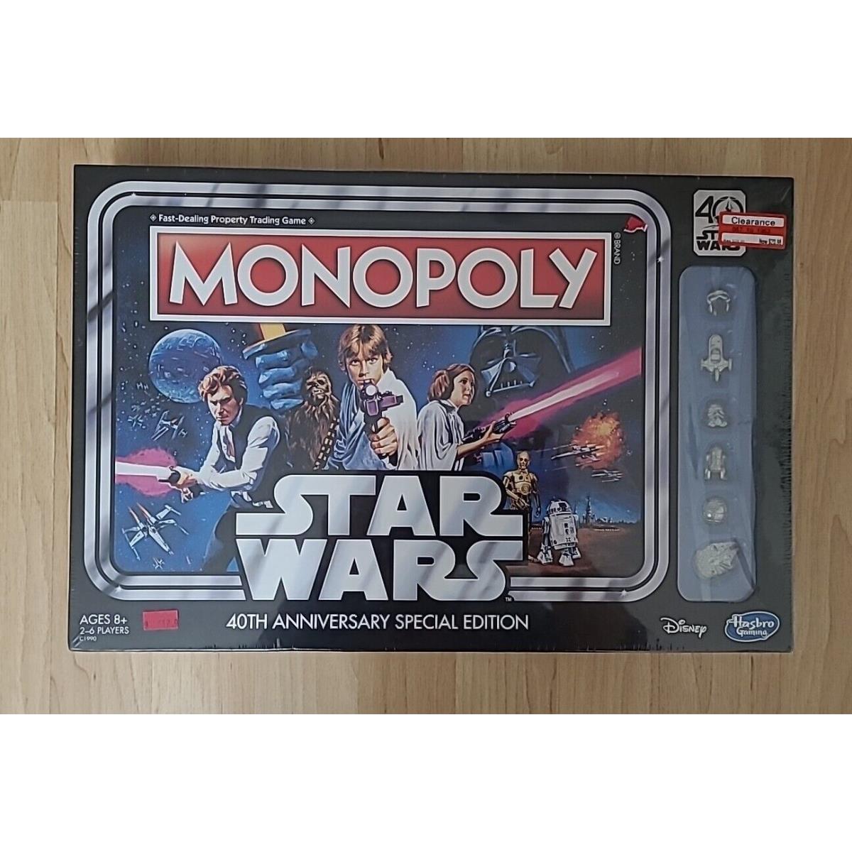 Monopoly Star Wars 40th Anniversary Special Edition Board Game