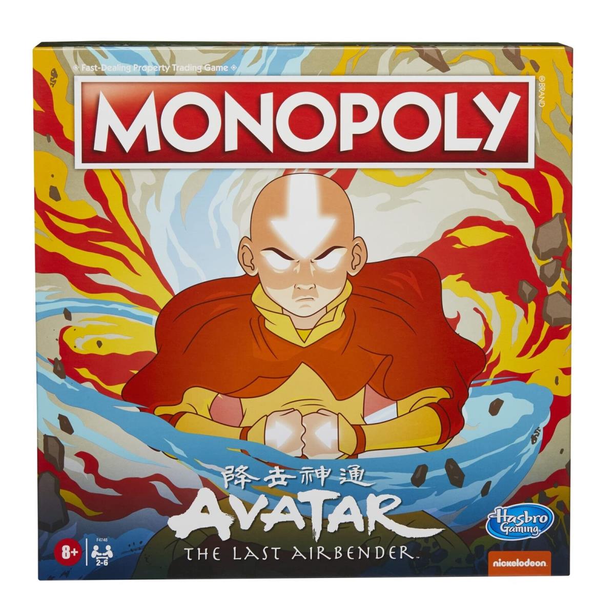 Hasbro Gaming : Avatar: Nickelodeon The Last Airbender Edition Board Game