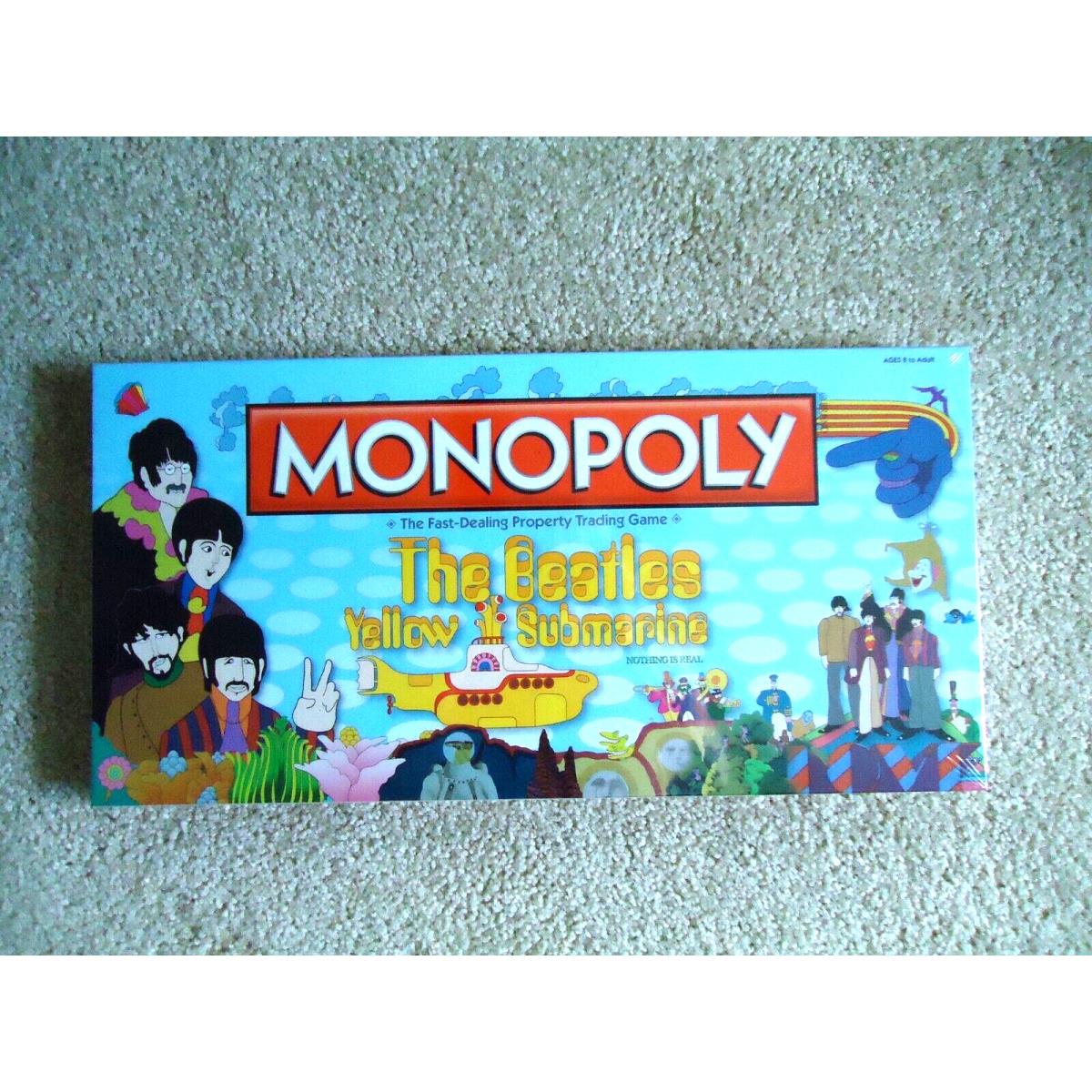 The Beatles Yellow Submarine Monopoly Board Game Still / 2013