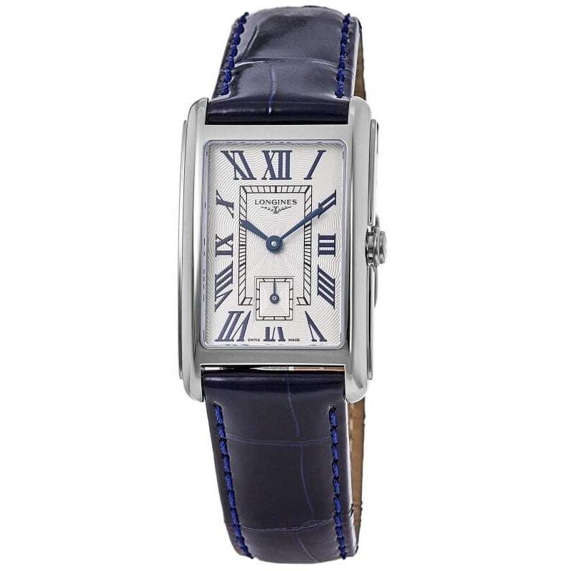 Longines Dolcevita Silver Dial Leather Strap Women`s Watch L5.512.4.71.7