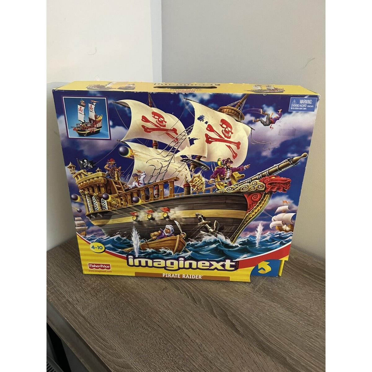 Fisher-price Mattel Imaginext Pirate Raider Pirate Sailing Ship