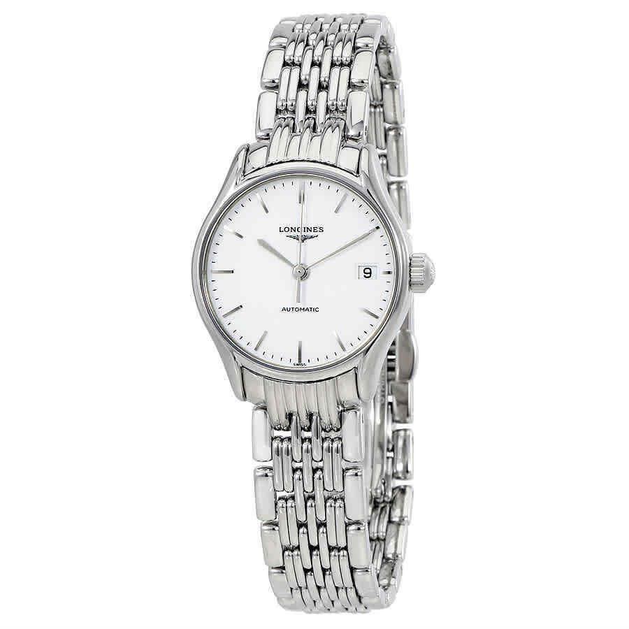 Longines Lyre White Women`s Watch - L4.360.4.12.6