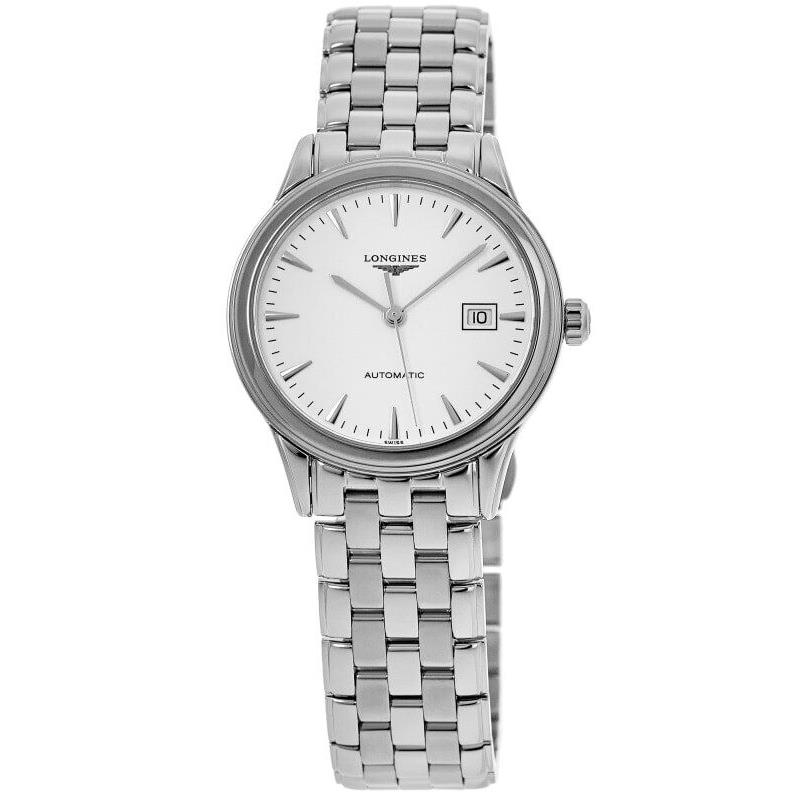 Longines Flagship Automatic White Dial Women`s Watch L4.374.4.12.6