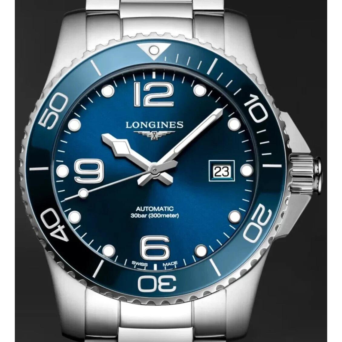 Longines Hydroconquest Blue Dial 41mm L3.781.4.96.6