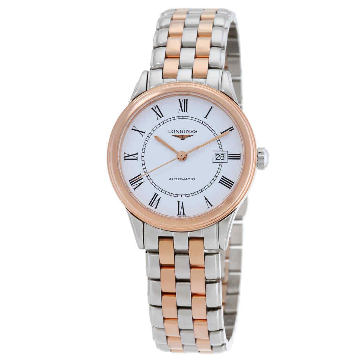 Longines Flagship Automatic Ladies Two Tone Watch L4.374.3.91.7