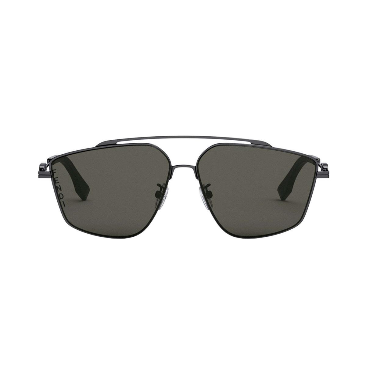 Fendi FE40079U 12A Black Ruthenium/smoke Sunglasses DA