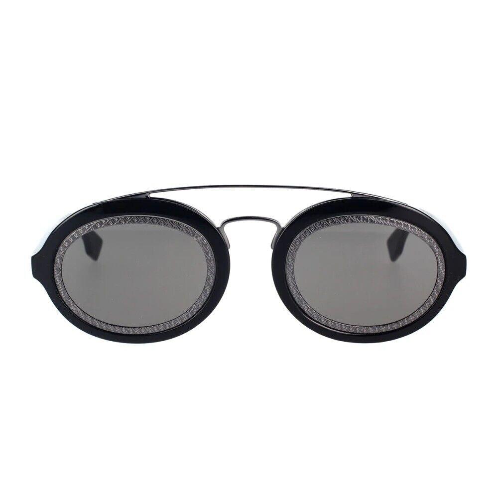 Fendi FE40094I 01A Shiny Black/smoke Sunglasses DA