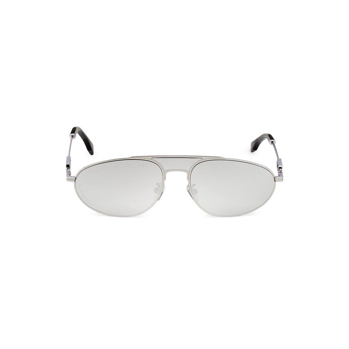 Fendi FE40072U 14C Light Ruthenium/silver Mirror Sunglasses DA