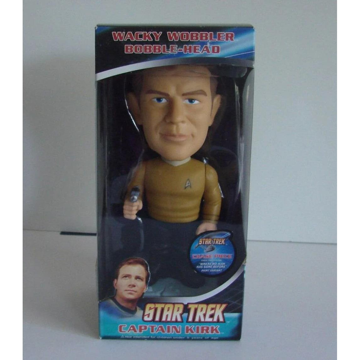 Funko Wacky Wobblers: Star Trek - Captain Kirk Metallic Green Base Chase