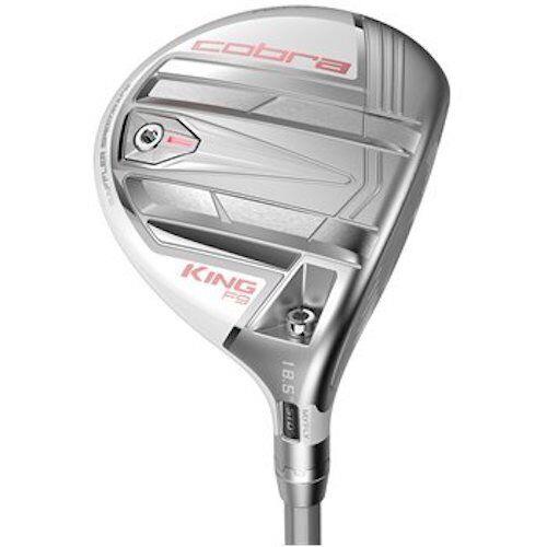 Women`s Cobra F9 Fairway Wood - White / Pink