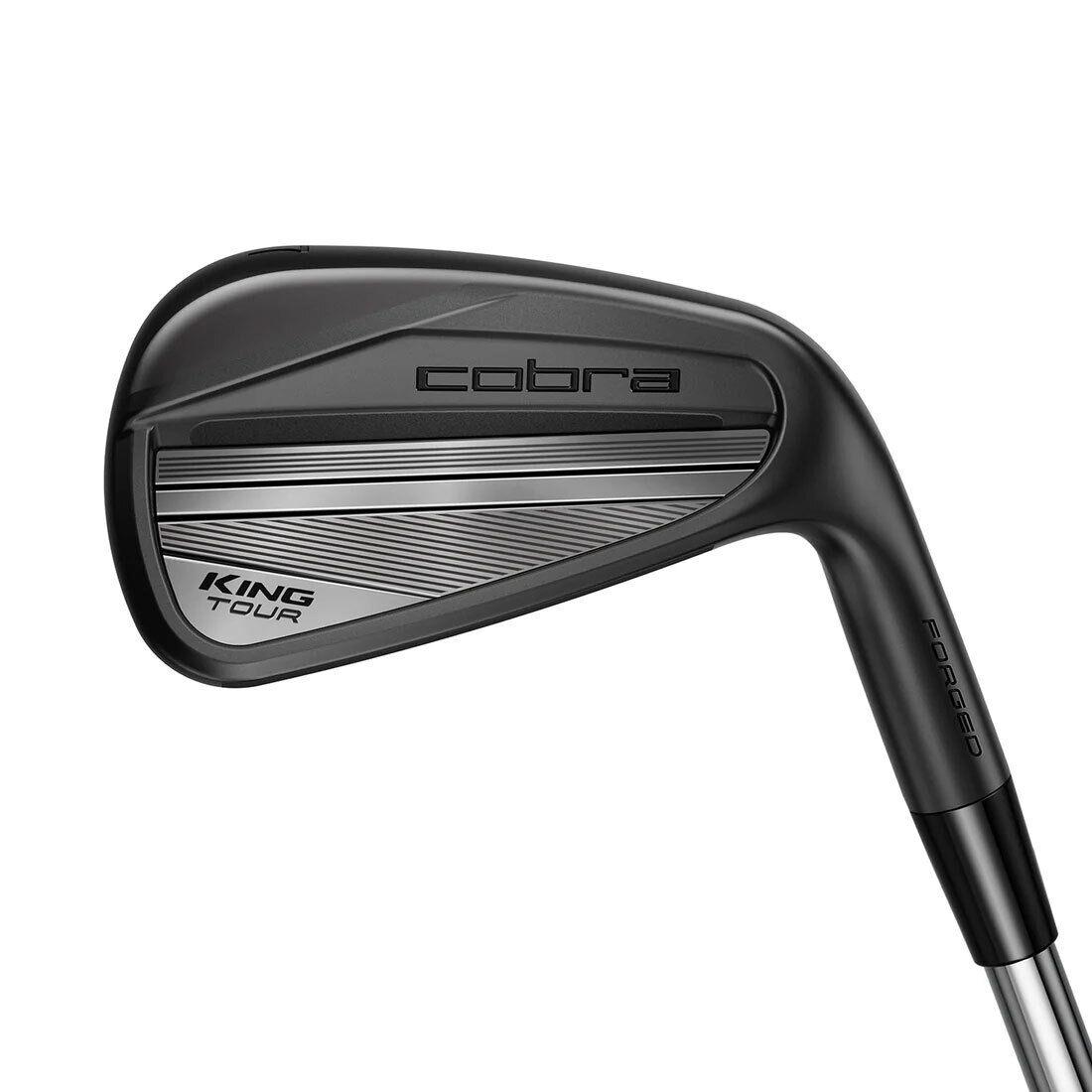 Cobra King Tour Black 2024 Single Iron Club Kbs C Taper and Tour Steel Shaft