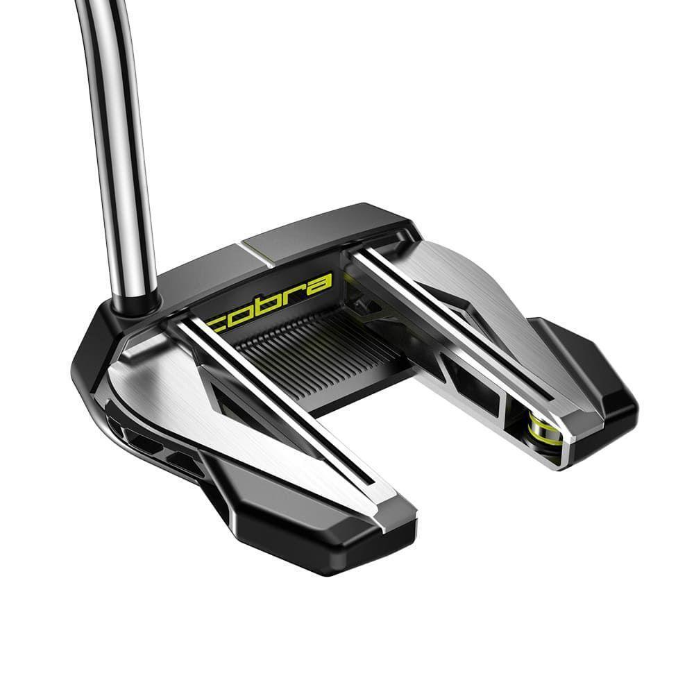 Cobra King 3D Printed Supernova Putters Lamkin Sinkfit Straight Grip Pick Club - Satin/Black/Yellow