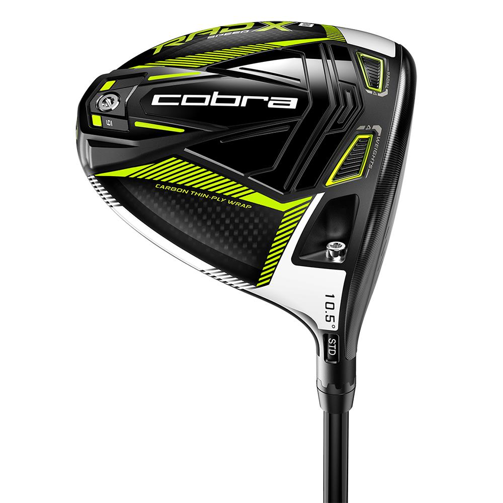 Cobra Golf King Radspeed XB Driver Choose Shaft Flex Loft Color - Black/Yellow