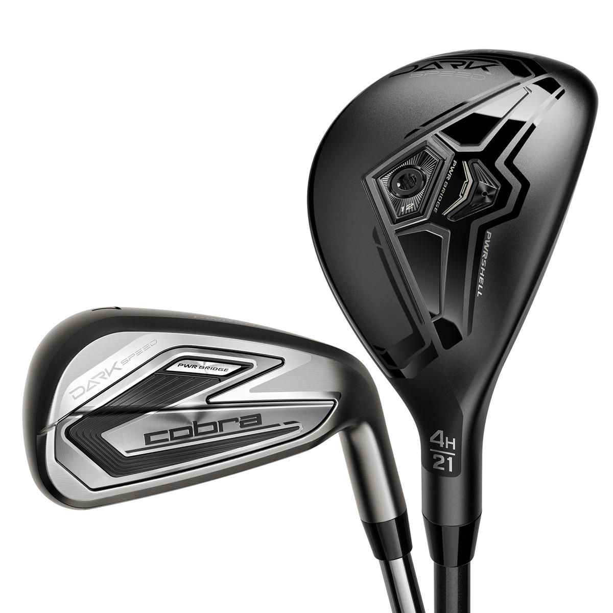 Cobra Darkspeed Iron/hybrid Combo Set 5H 6H 7-GW 7 Clubs - Lie Angle: Black