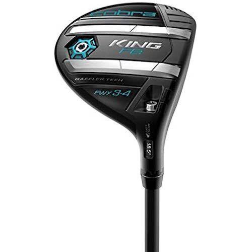 Cobra Women`s King F8 Fairway Wood - Black/blue - Black, Blue