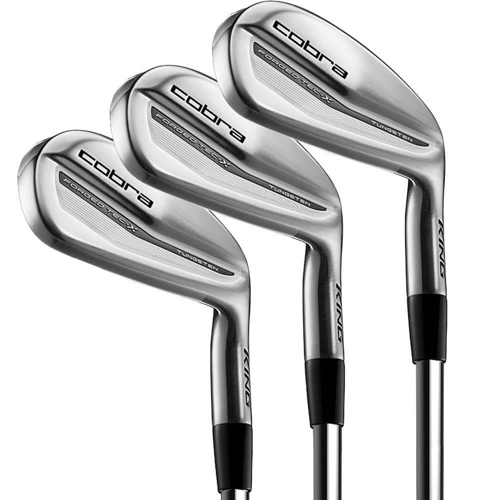 Men`s Cobra King Forged Tec X Iron Set - 5-PW GW - RH R S - Grey