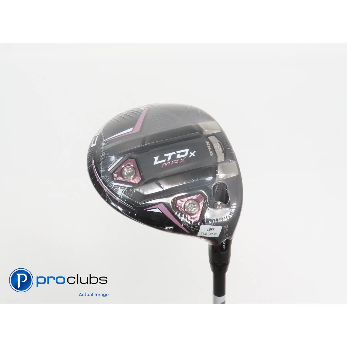 Ladies Cobra King Ltdx Max 25.5 7 Wood - Ust Helium 4F1 Ladies Flex 374976