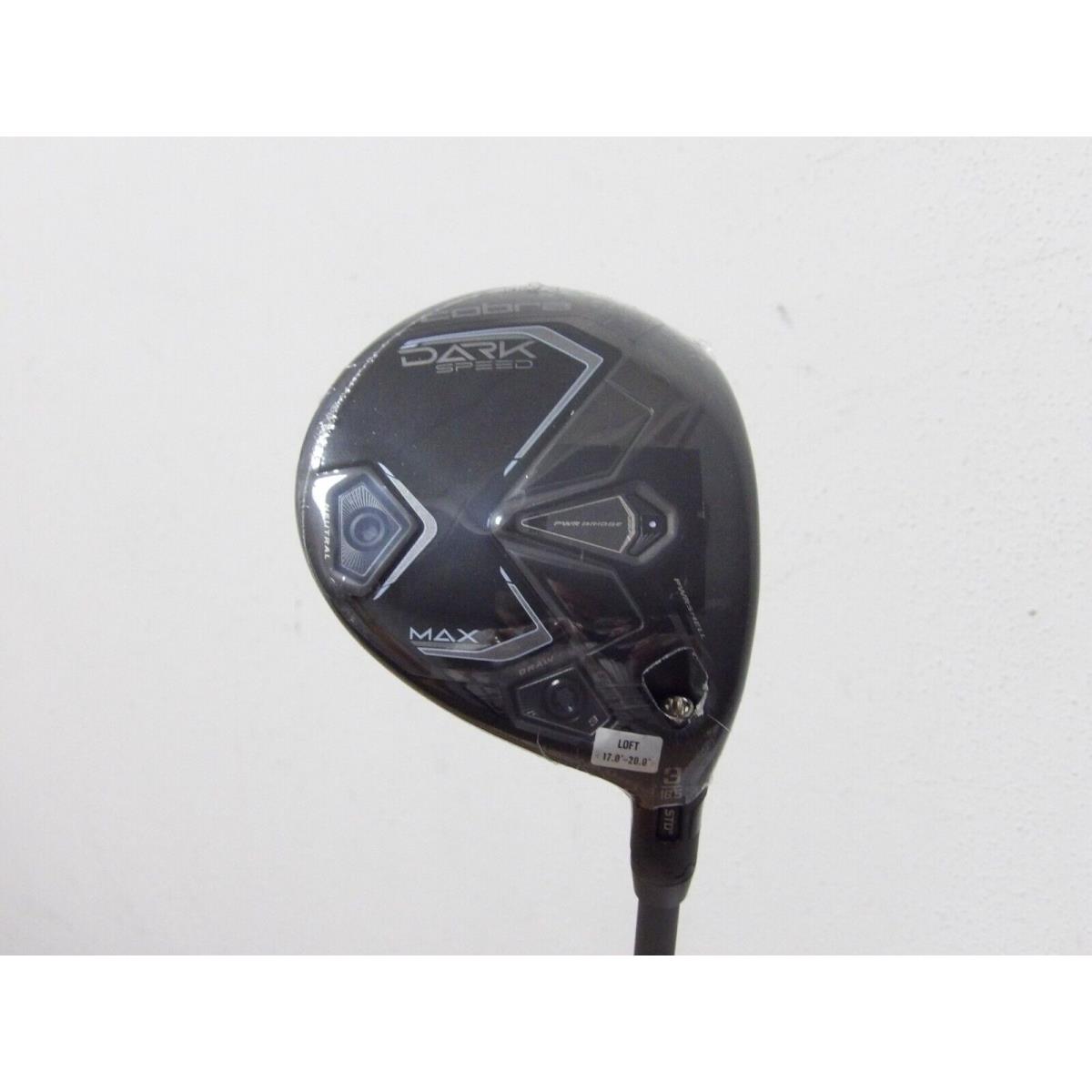 2024 Cobra Dark Speed Max 18.5 3 Wood Senior Lite Flex Hzrdus