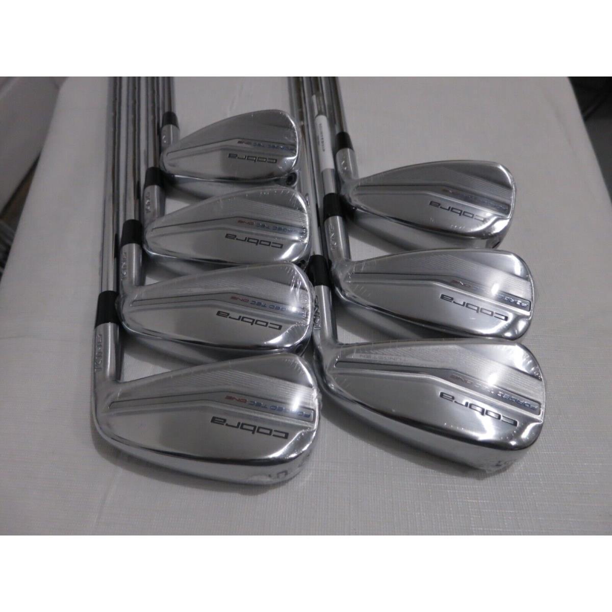 Cobra King Forged Tec 4 One Length Iron Set - 5-PW GW - Kbs Stiff Steel