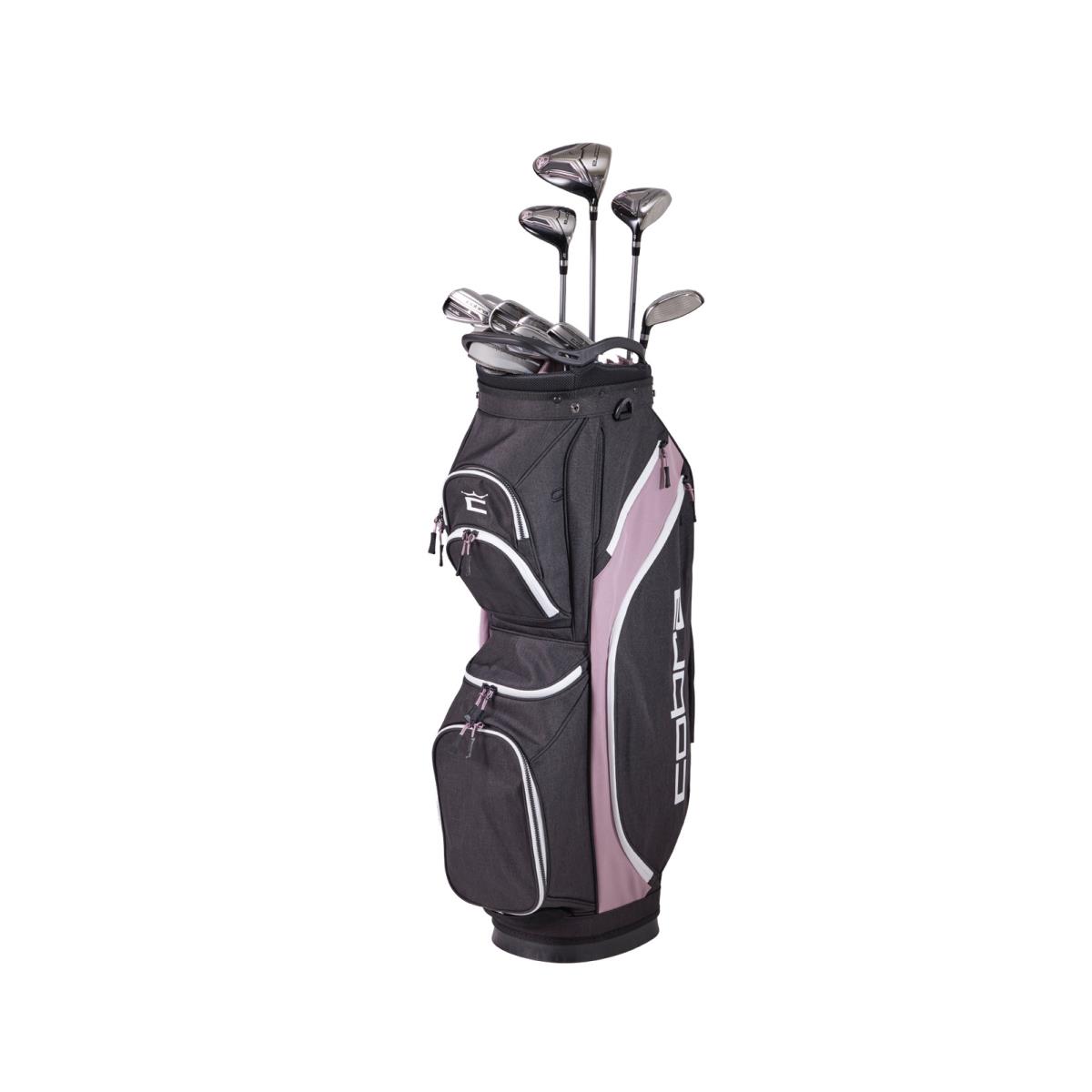 Women Cobra Fly XL 12 Piece Black/lilac Complete Set Club Set Ladies - Black