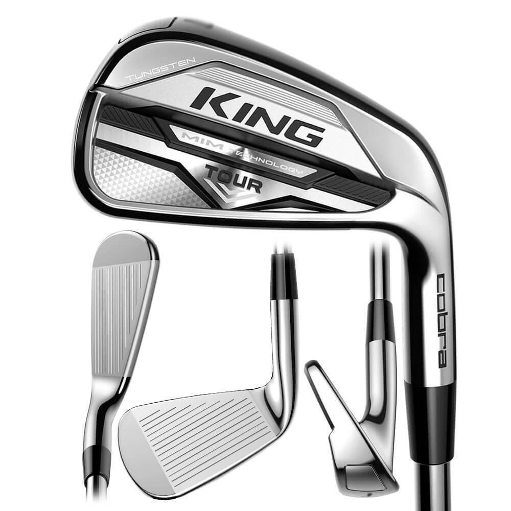 2020 Cobra King Tour Mim Iron Set RH 4-PW Steel Reg - Chrome