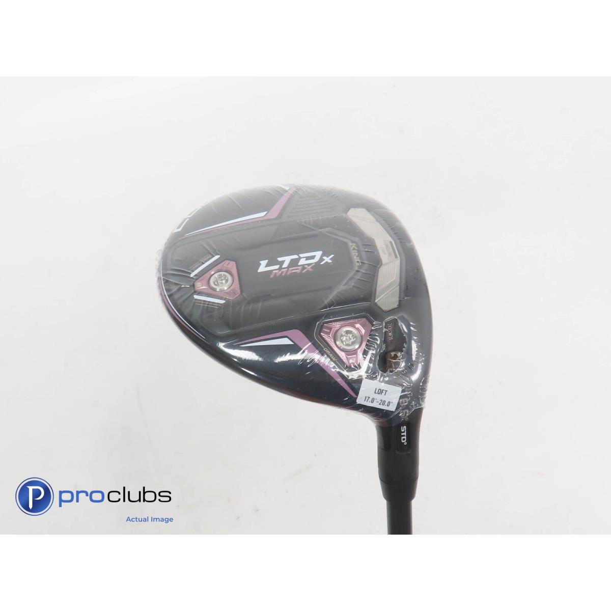 Ladies Cobra King Ltdx Max 18.5 3 Wood - Ust Helium Ladies Flex - 358920