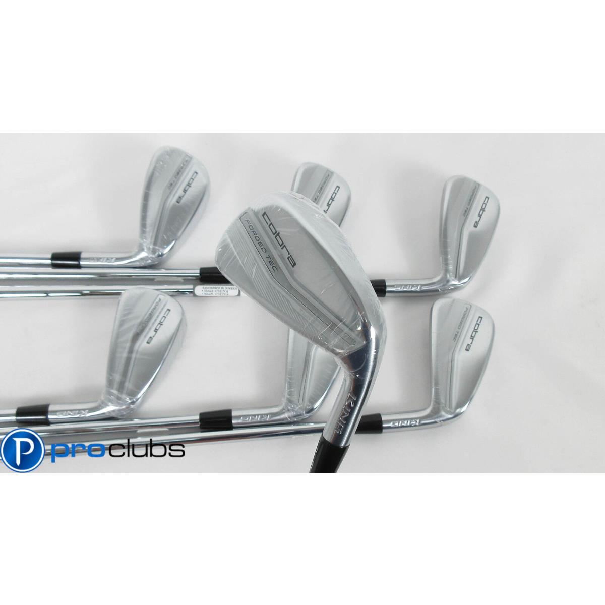 Cobra `2022 King Forged Tec Irons 4-PW Steel Kbs $-taper Lite Regular 413408