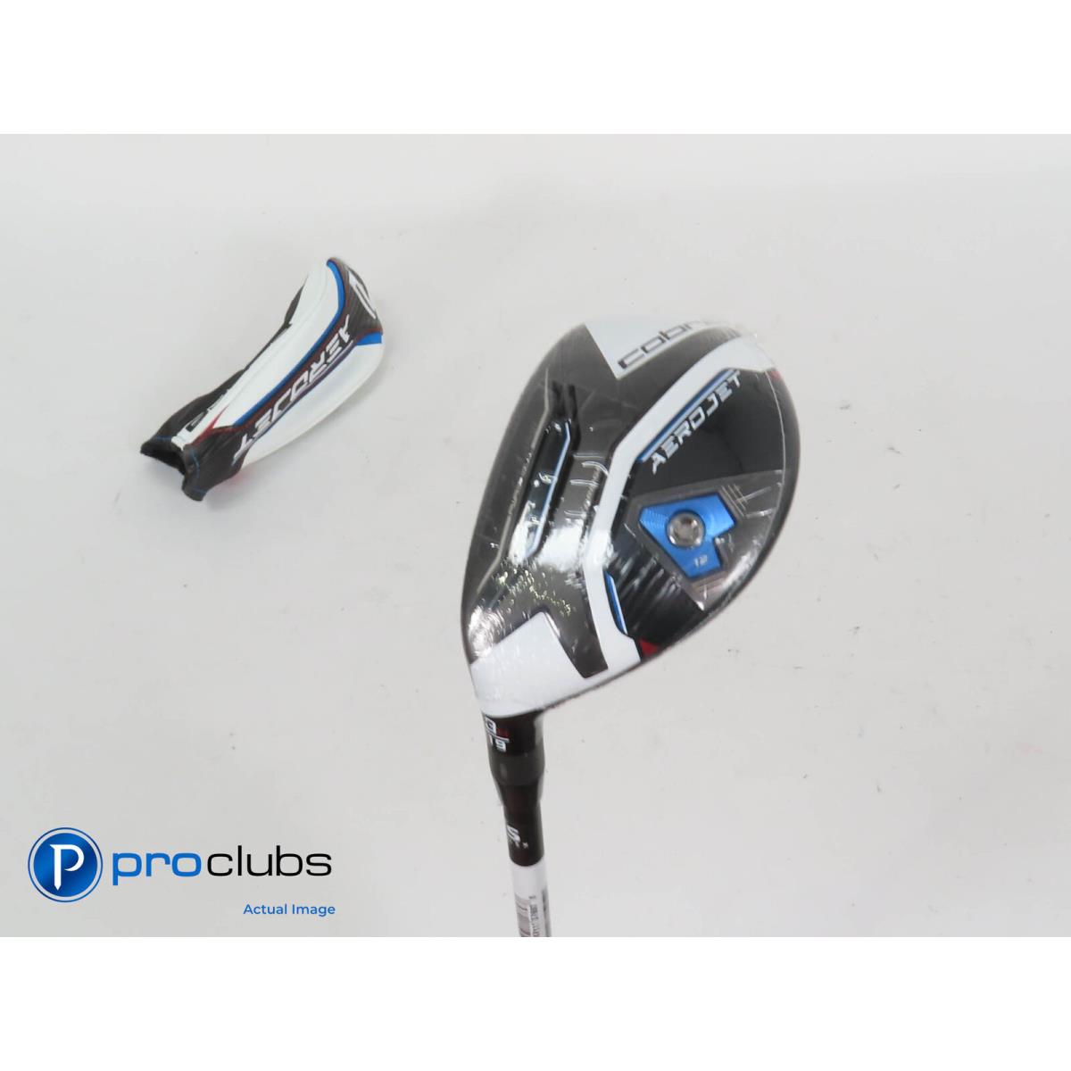 Left Handed Cobra Aerojet 19 3 Hybrid W/hc - Kbs Pgi 85g Stiff - 413355