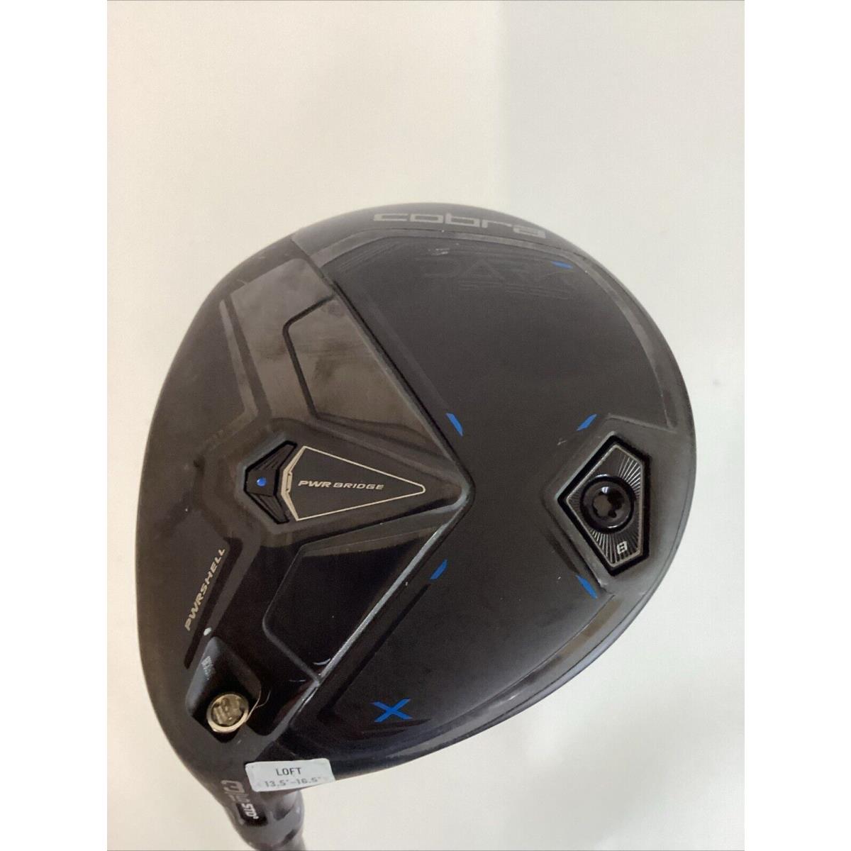 Cobra Darkspeed X Lefthanded Fairway 3 Wood 15 Hzrdus CB 5.5 Regular Grahite NE