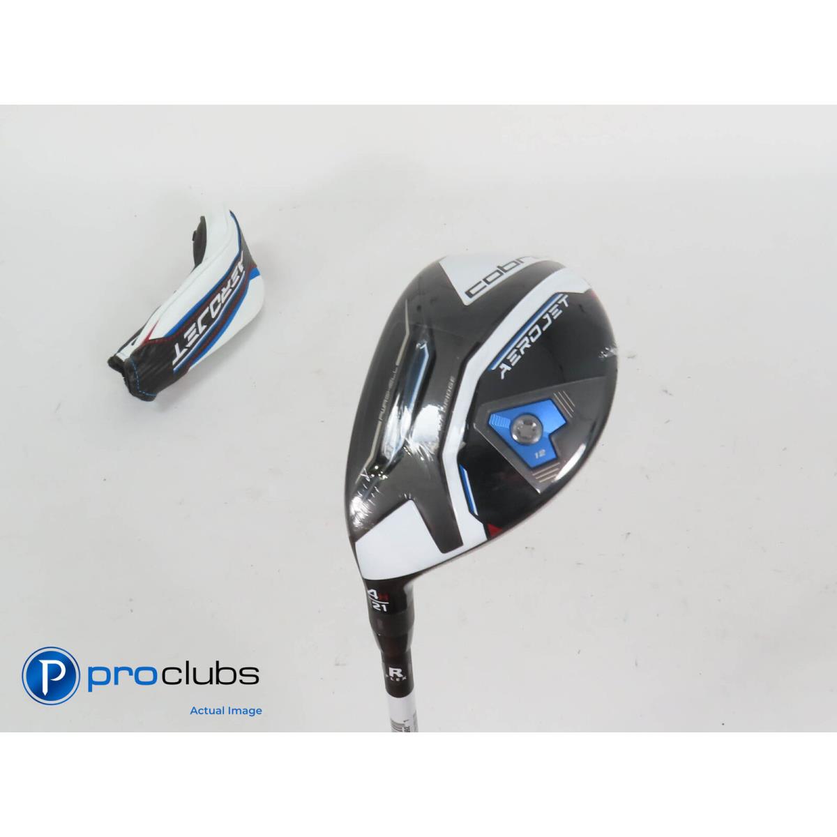 Left Handed Cobra Aerojet 21 4 Hybrid W/hc - Kbs Pgi 75g Regular - 413354