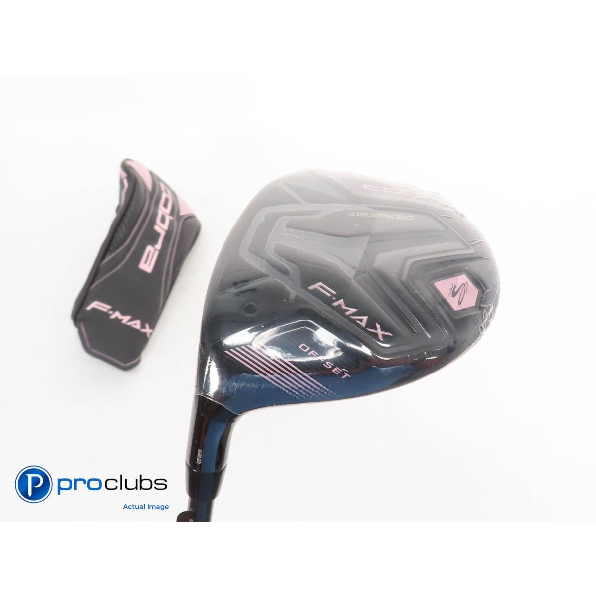 LH Ladies Cobra F-max Air Speed Offset 23 5 Wood W/hc 45 Ladies Flex 315297