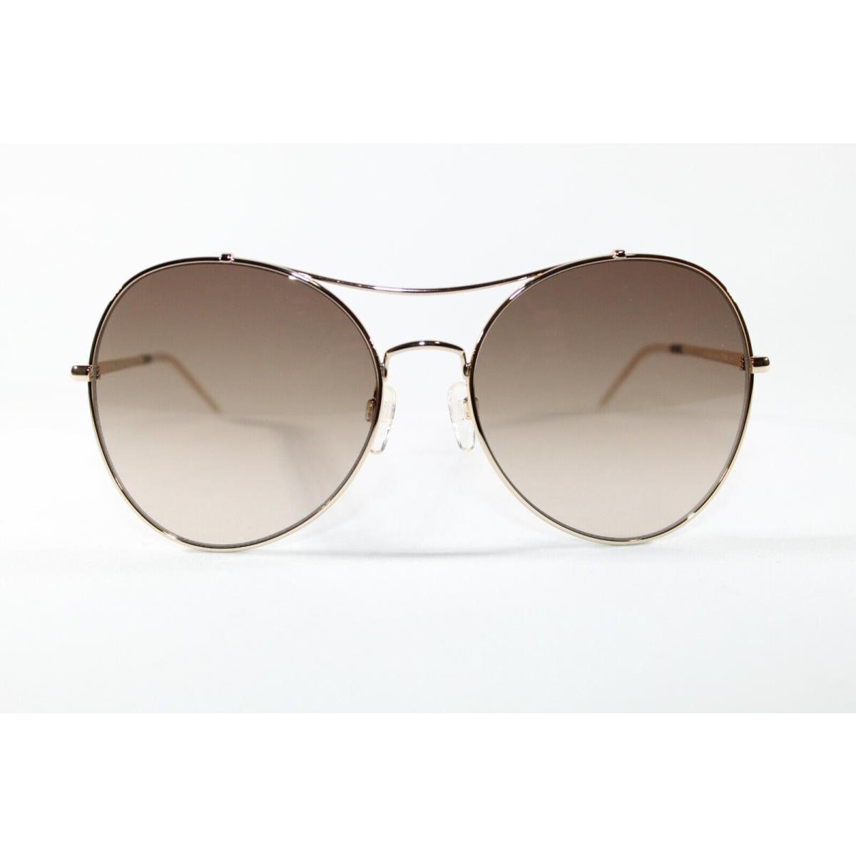 Tommy Hilfiger Women`s Gold Stainless Steel Round Sunglasses - TH1668S 001Q HA