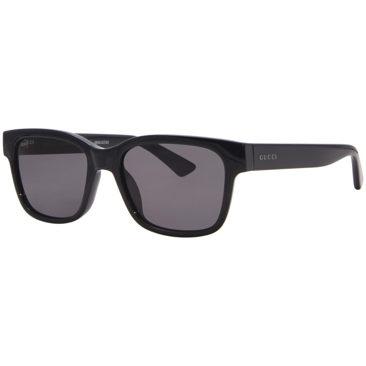 Gucci GG1716S 001 Sunglasses Men`s Black/grey Rectangle Shape 54mm