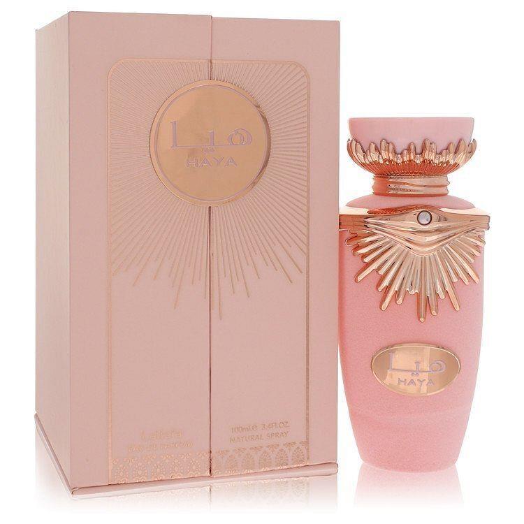 Lattafa Haya by Lattafa Eau De Parfum Spray 3.4 oz Women