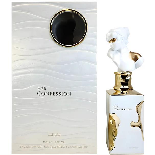 Her Confession by Lattafa 3.4oz Edp For Women Box