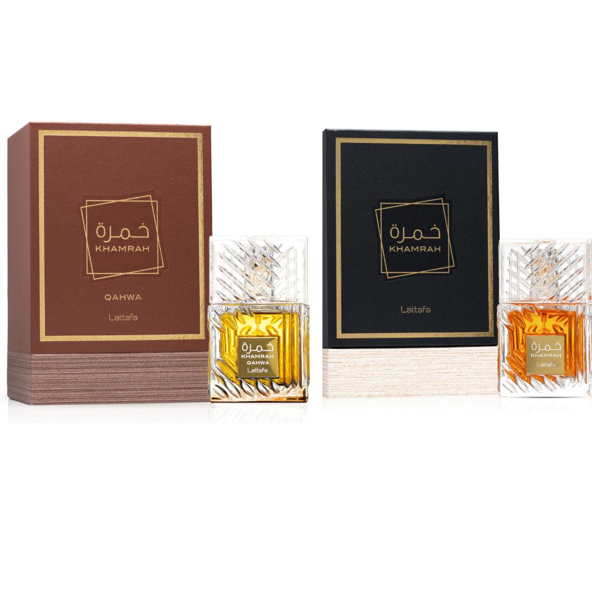 Lattafa Khamrah Edp Perfume Combo Khamrah Qahwah and Khamrah 100 ML