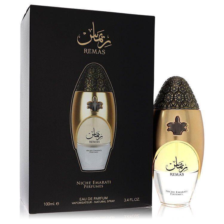 Niche Emarati Remas by Lattafa Eau De Parfum Spray Unisex 3.4 oz Men