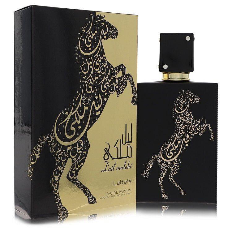 Lattafa Lail Maleki by Lattafa Eau De Parfum Spray Unisex 3.4 oz Men