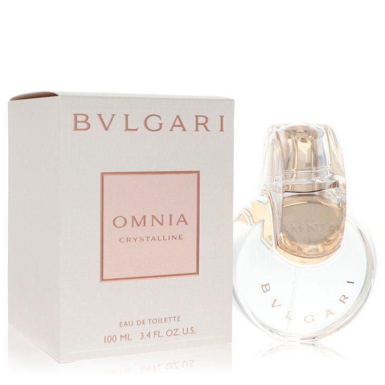 Omnia Crystalline by Bvlgari Eau De Toilette Spray 3.4 oz / e 100 ml