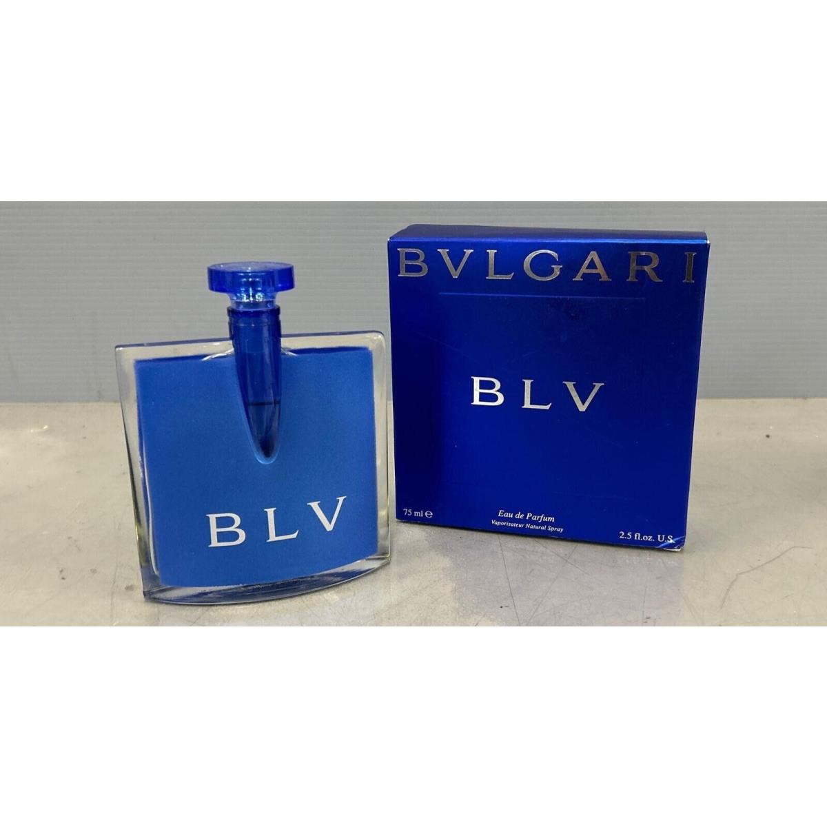 Bvlgari Blv Eau de Parfum Perfume Spray Womens 2.5oz 75ml Rare Boxed