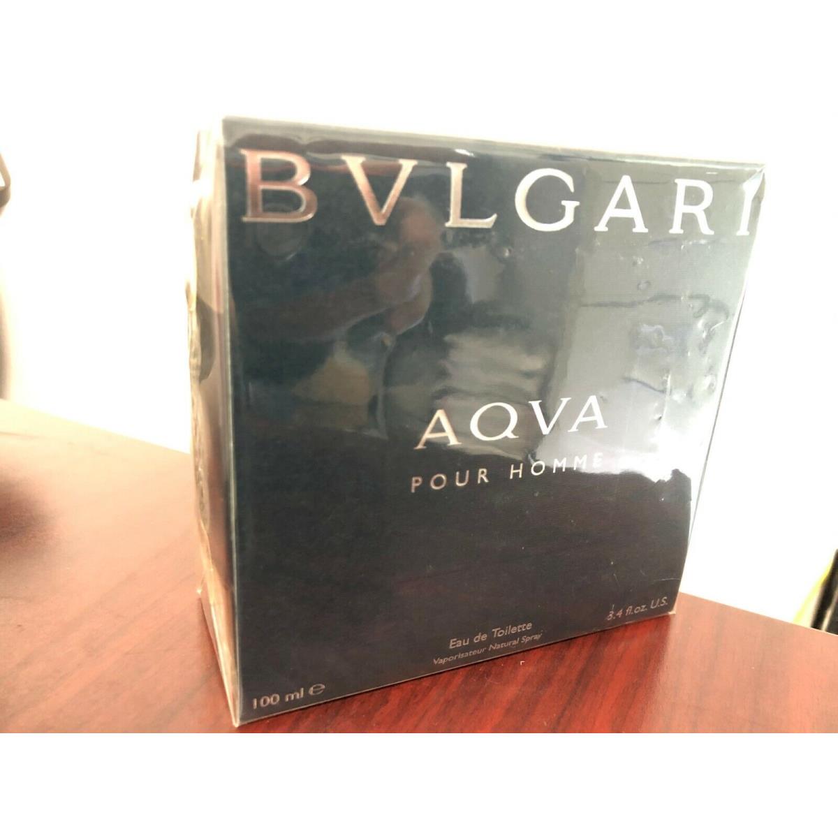 Vintage Bvlgari Aqva Pour Homme by Bvlgari 3.4 FL oz / 100 ML Edt Spray