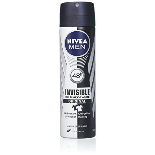 Nivea For Men Invisible Power Anti-perspirant Spray 150ML 6 Pack